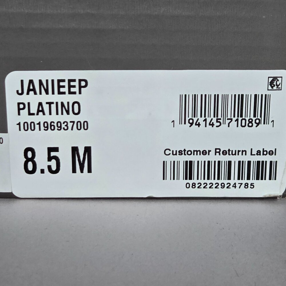 NWOT Style & Co Women's Janiee Ankle-Strap Platino Block-Heel Sandals - Picture 6 of 6